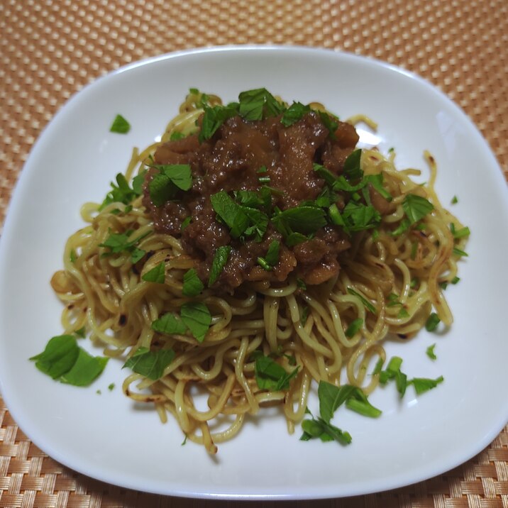 みそ混ぜ焼きそば